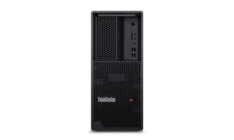 Lenovo ThinkStation P3 Tower Intel® Core™ i7 i7-14700 32 GB DDR5-SDRAM 1 TB SSD NVIDIA T400 Windows 11 Pro Workstation Black