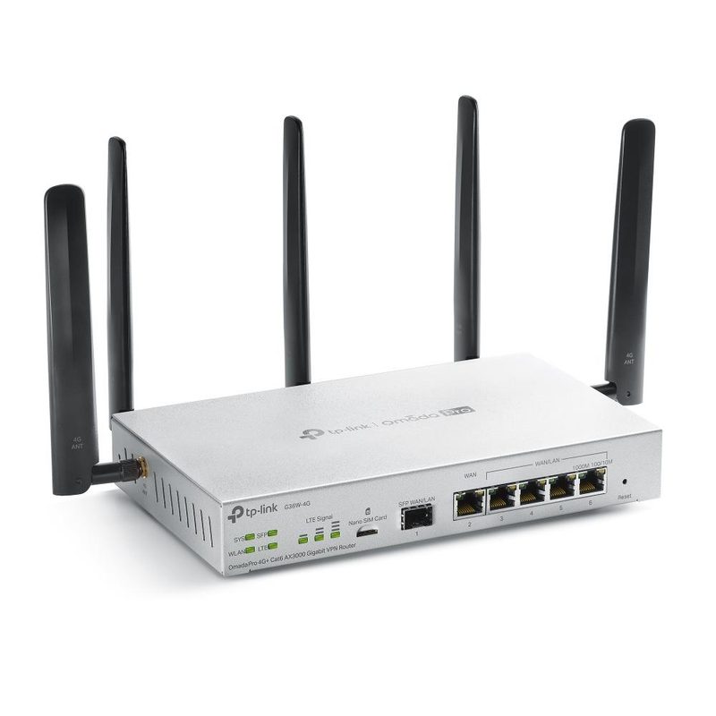 TP-Link Omada Pro 4G+ Cat6 AX3000 Gigabit VPN Router