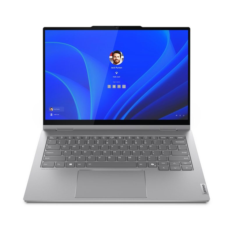 Lenovo ThinkBook 14 2-in-1 G4 IML Intel Core Ultra 7 155U Hybrid (2-in-1) 35.6 cm (14") Touchscreen WUXGA 16 GB DDR5-SDRAM 512 GB SSD Wi-Fi 6E (802.11ax) Windows 11 Pro Grey Hungarian