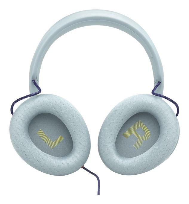 JBL Quantum 120 Headset Wired Head-band Gaming Light Blue