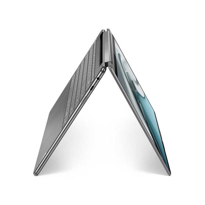 Lenovo Yoga 9 14IAP7 Intel® Core™ i7 i7-1260P Hybrid (2-in-1) 35.6 cm (14") Touchscreen WQUXGA 16 GB LPDDR5-SDRAM 1 TB SSD Wi-Fi 6E (802.11ax) Windows 11 Home Grey