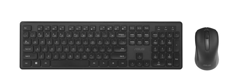 ASUS CW101 keyboard Mouse included Universal RF Wireless + USB Black