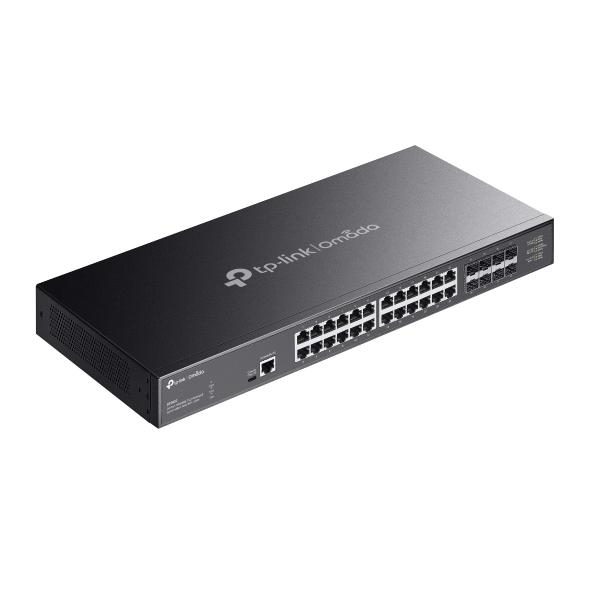 TP-Link Omada 24-Port 10GBASE-T L2+ Managed Switch with 8 10GE SFP+ Slots
