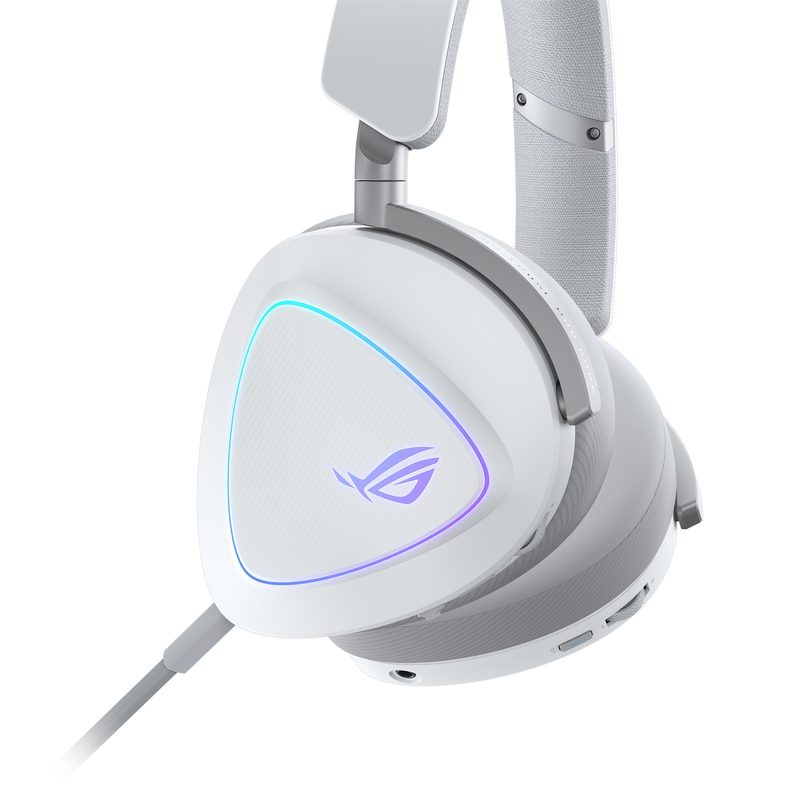 ASUS ROG Delta II Headset Wired & Wireless Head-band Gaming USB Type-C Bluetooth White