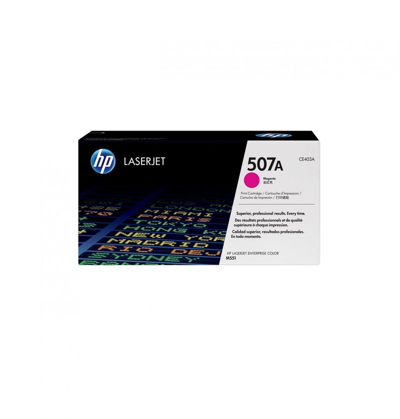 HP 507A Magenta Original LaserJet Toner Cartridge (CE403A)