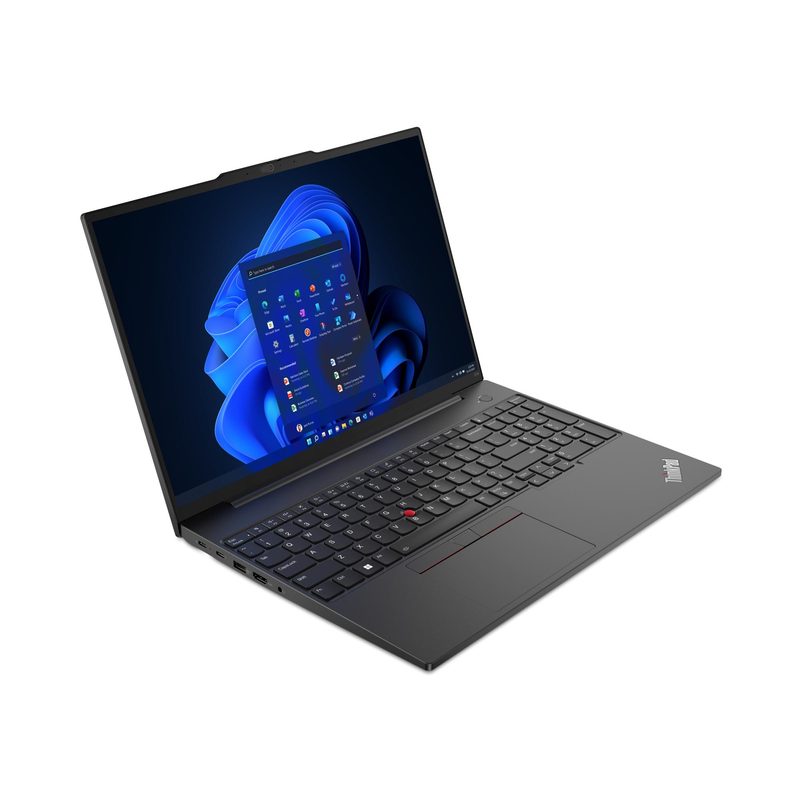 Lenovo ThinkPad E16 Gen 1 (Intel) Intel® Core™ i3 i3-1315U Laptop 40.6 cm (16") WUXGA 8 GB DDR4-SDRAM 256 GB SSD Wi-Fi 6 (802.11ax) Windows 11 Pro Black UK English