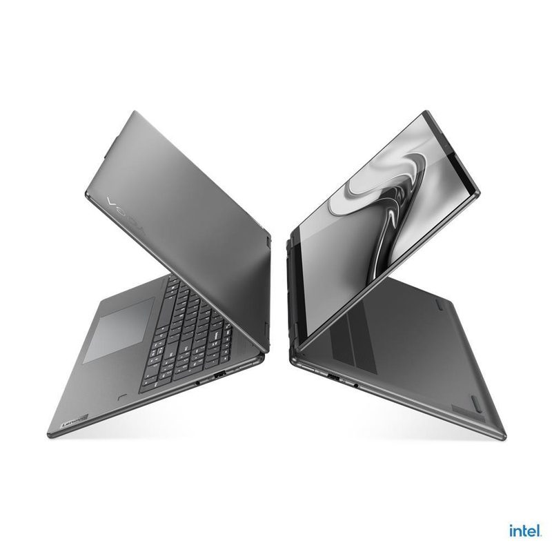 Lenovo Yoga 7 16IAP7 Intel® Core™ i7 i7-1260P Hybrid (2-in-1) 40.6 cm (16") Touchscreen WQXGA 16 GB LPDDR5-SDRAM 1 TB SSD Wi-Fi 6E (802.11ax) Windows 11 Home Grey