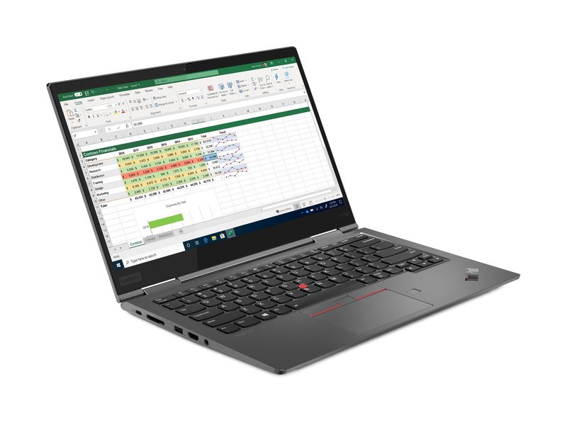 Lenovo ThinkPad X1 Yoga Gen 5 Intel® Core™ i5 i5-10210U Hybrid (2-in-1) 35.6 cm (14") Touchscreen Full HD 16 GB LPDDR3-SDRAM 512 GB SSD Wi-Fi 6 (802.11ax) Windows 10 Pro Grey