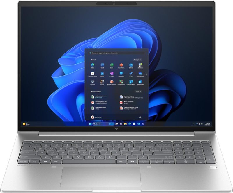 HP EliteBook 6 G1i AI Intel Core Ultra 7 255U Laptop 40.6 cm (16") WUXGA 24 GB DDR5-SDRAM 512 GB SSD Wi-Fi 7 (802.11be) Windows 11 Pro AI PC Silver