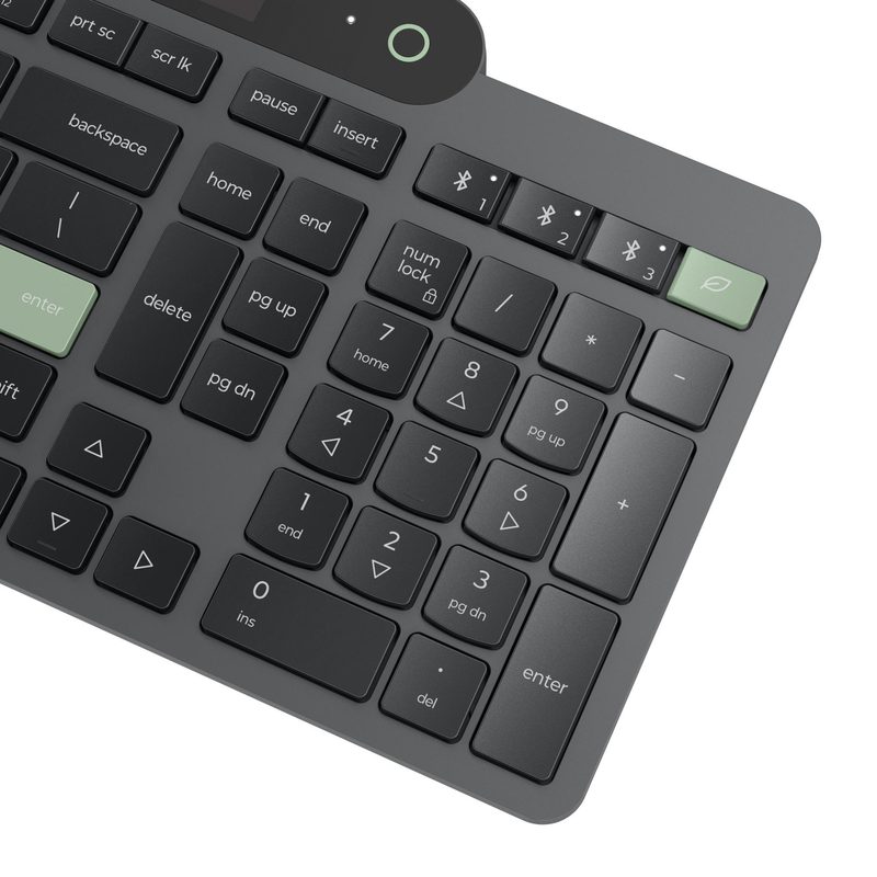 Lenovo 4Y41R69490 keyboard Home/Office Bluetooth German Black, Green