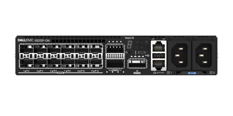 DELL S-Series S5212 Managed L2/L3 1U Black