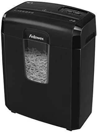 Fellowes 9C4 9-Sheet Powershred Cross-Cut Deskside Paper Shredder