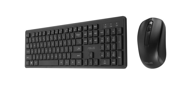 ASUS CW101 keyboard Mouse included Universal RF Wireless + USB Black