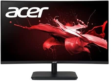 Acer ED270R Sbiipx 27″ 1500R Curved Zero-Frame Full HD (1920 x 1080) Gaming Monitor with AMD FreeSync Technology | 165Hz | 5ms (G to G) | Display Port & 2 x HDMI 1.4 Ports