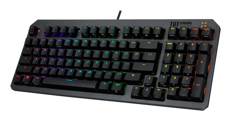 ASUS TUF Gaming K3 Gen II keyboard USB QWERTY Black