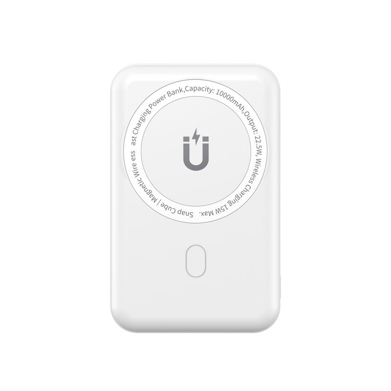 WiWU Snap Cube 10000 mAh Mini Magnetic Wireless Power Bank Multi 20W OEM Portable Charger for iPhone12/13