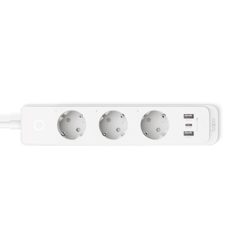 TP-Link Tapo P300(EU) power extension 1.5 m 3 AC outlet(s) White