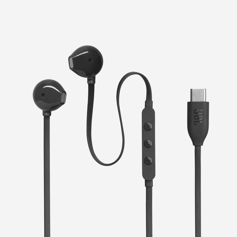 JBL Tune 305C Headset Wired In-ear Calls/Music USB Type-C Black