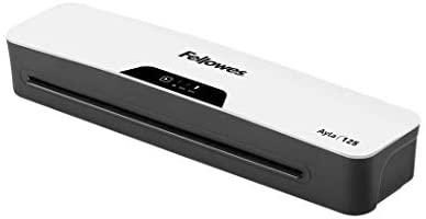 Fellowes Ayla 125 with Rapid 1 Minute Warm Up Paper Laminator Including Pouch Starter Kit (5752001)