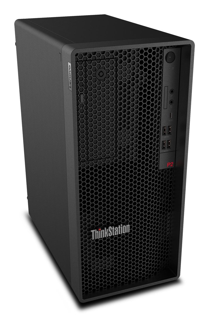 Lenovo ThinkStation P2 Tower Intel® Core™ i9 i9-14900K 128 GB DDR5-SDRAM 1 TB SSD NVIDIA GeForce RTX 4060 Windows 11 Pro Workstation Black