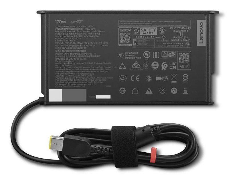 Lenovo 4X21U26039 power adapter/inverter Outdoor 170 W Black