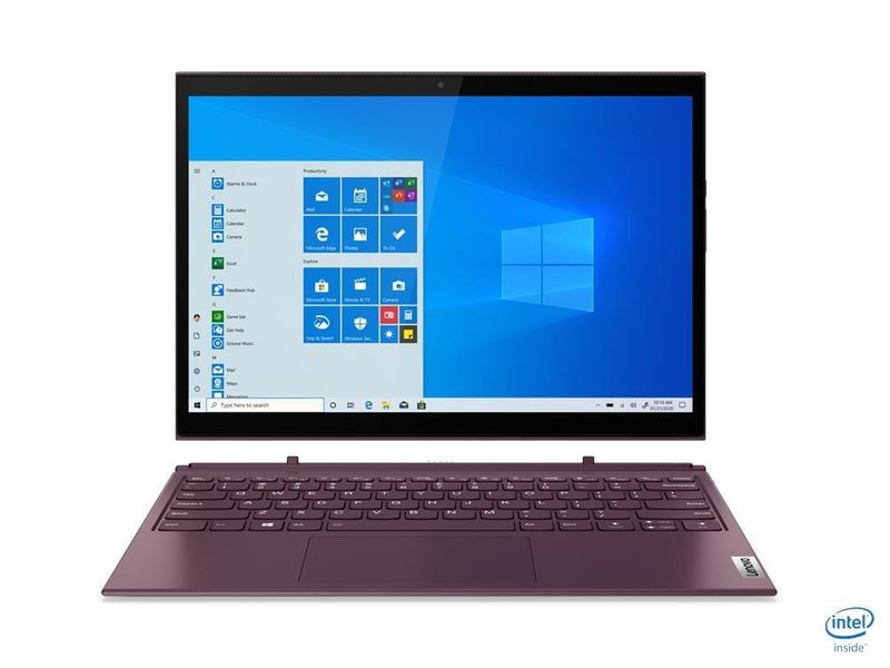Lenovo Yoga Duet 7 13IML05 Intel® Core™ i5 i5-10210U Hybrid (2-in-1) 33 cm (13") Touchscreen 8 GB DDR4-SDRAM 512 GB SSD Wi-Fi 6 (802.11ax) Windows 10 Pro Grey