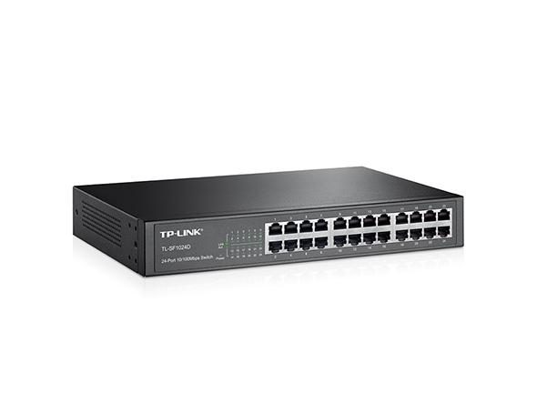 TP-LINK TL-SF1024D 24-PORT 10/100MBPS DESKTOP/RACK MOUNT SWITCH