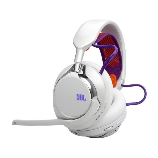 JBL Quantum 950 Headset Wireless Head-band Gaming USB Type-C Bluetooth Charging stand Orange, Silver, White