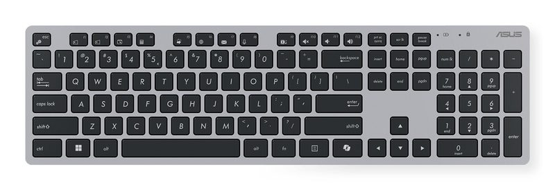 ASUS W5000 Wireless and Mouse Set keyboard Mouse included Universal RF Wireless Grey