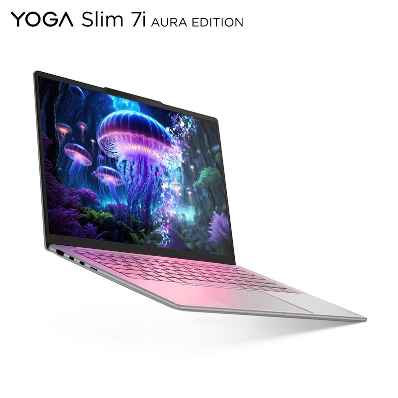 Lenovo Yoga Slim 7i Aura ED Copilot+ PC Intel Core Ultra 7 258V Laptop 35.6 cm (14") 2.8K 32 GB LPDDR5x-SDRAM 1 TB SSD Wi-Fi 7 (802.11be) Windows 11 Home Grey Italian