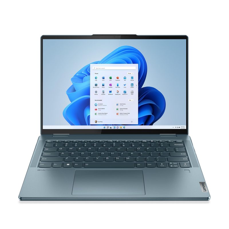 Lenovo Yoga 7 14ARB7 AMD Ryzen™ 7 6800U Hybrid (2-in-1) 35.6 cm (14") Touchscreen 2.8K 16 GB LPDDR5-SDRAM 512 GB SSD Wi-Fi 6E (802.11ax) Windows 11 Home Blue