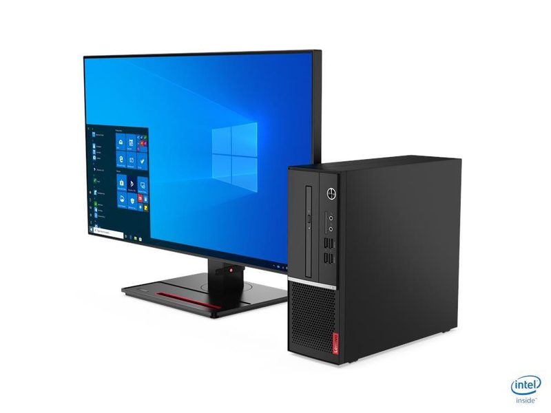 Lenovo V50s-07IMB Intel® Core™ i3 i3-10100 8 GB DDR4-SDRAM 1 TB HDD Windows 10 Pro SFF PC Black