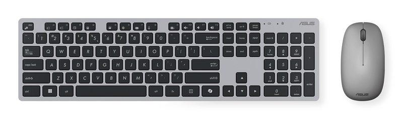 ASUS W5000 Wireless and Mouse Set keyboard Mouse included Universal RF Wireless Grey