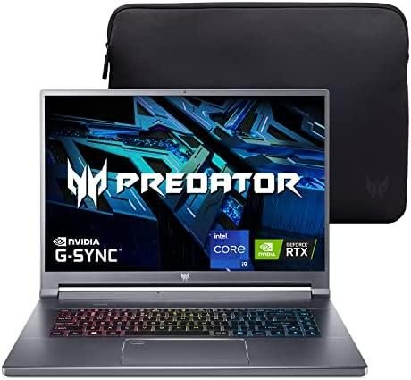 Acer Predator Triton 500 SE Gaming/Creator Laptop | 12th Gen Intel i9-12900H | GeForce RTX 3080 Ti | 16″ WQXGA 240Hz G-SYNC Display | 32GB LPDDR5 | 1TB Gen 4×4 SSD | Killer Wi-Fi 6E | PT516-52s-99EL