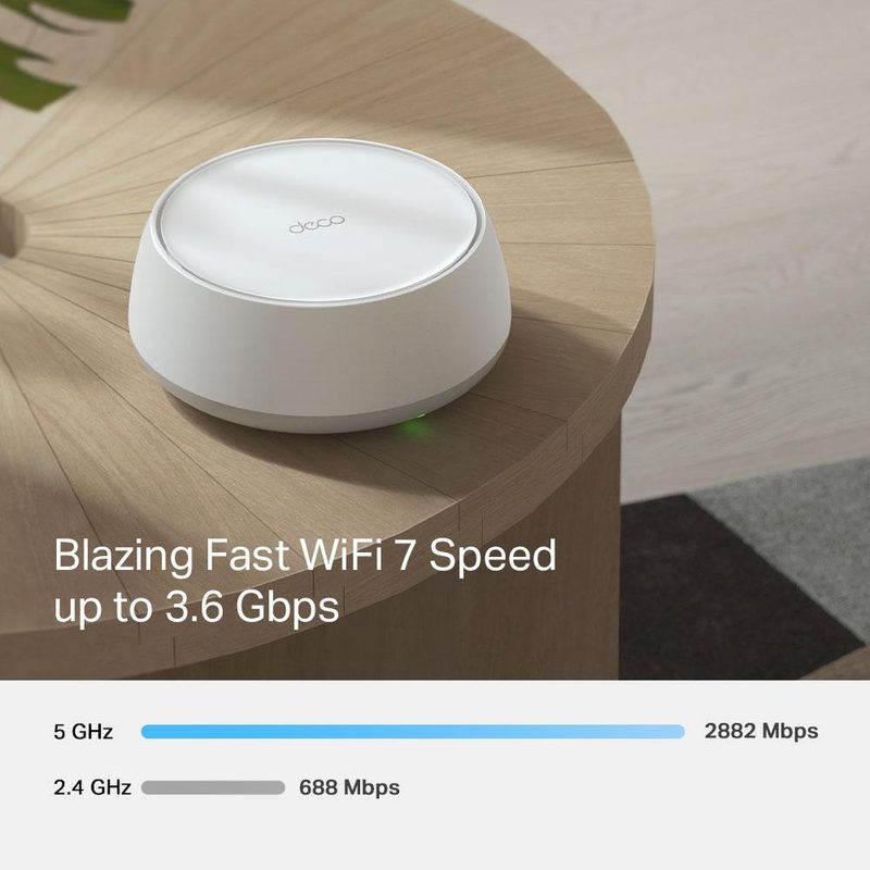 TP-Link BE3600 Whole Home Mesh WiFi 7 System