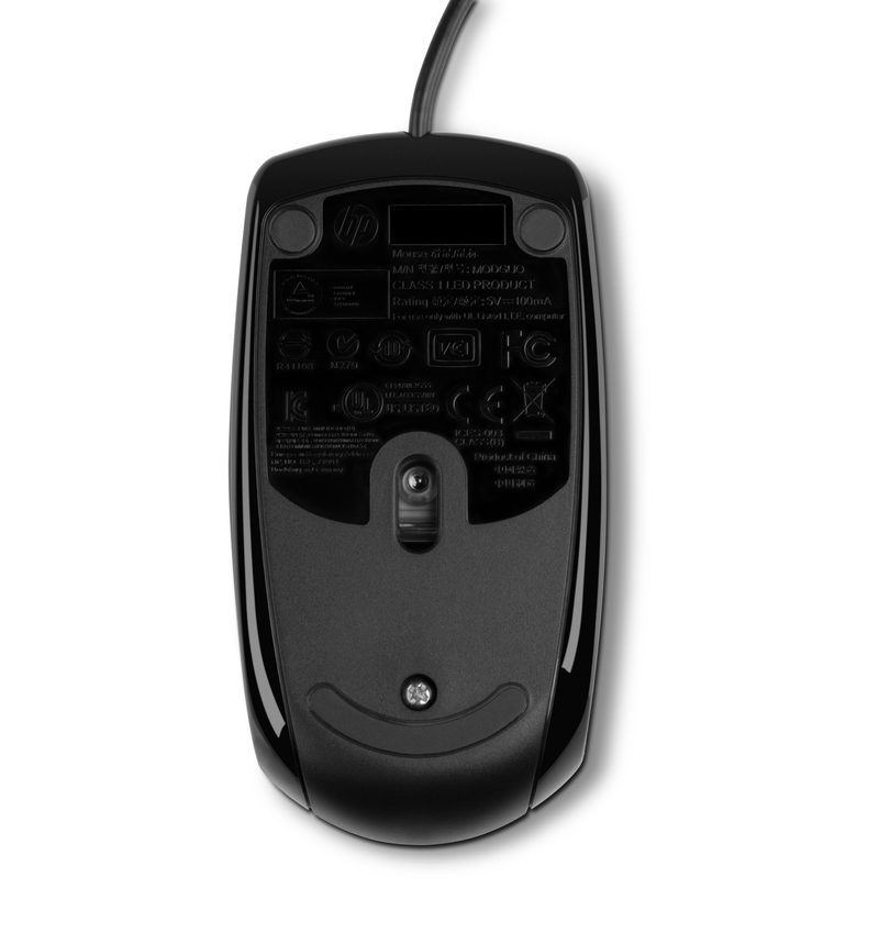 HP USB THREE BUTTON WIRED mouse Office USB Type-A Optical