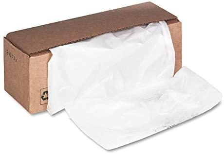 Fellowes 3605801 Shredder Wastebags, 32-38Gal, Ties, 23-Inch X21-Inch X39-Inch , 50/Ct, Cl