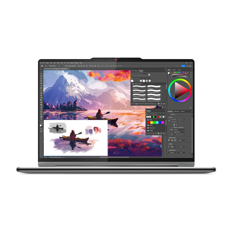 Lenovo Yoga 9 2-in-1 14IMH9 Intel Core Ultra 7 155H Hybrid (2-in-1) 35.6 cm (14") Touchscreen WQUXGA 32 GB LPDDR5x-SDRAM 1 TB SSD Wi-Fi 6E (802.11ax) Windows 11 Home Grey
