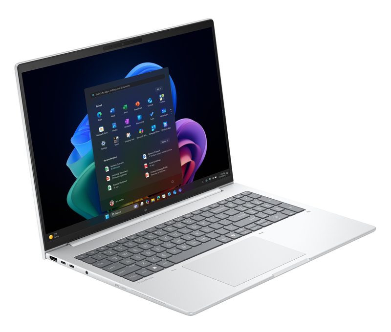 HP EliteBook 8 G1a Next Gen AI PC Copilot+ PC AMD Ryzen AI 5 PRO 340 Laptop 40.6 cm (16") WUXGA 32 GB DDR5-SDRAM 512 GB SSD Wi-Fi 7 (802.11be) Windows 11 Pro Silver