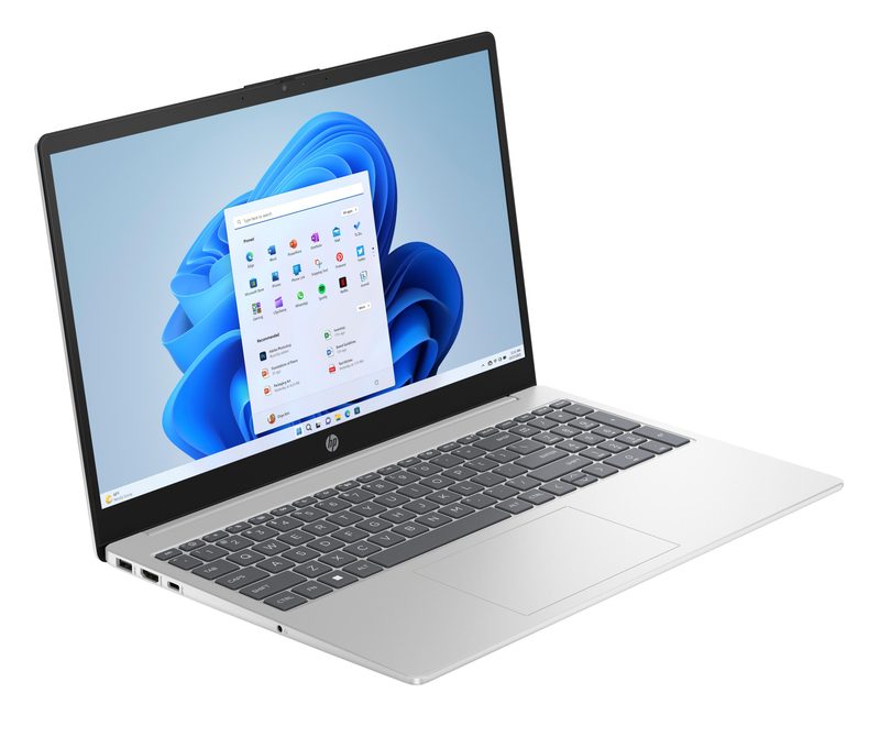 HP 15-fc0076na AMD Ryzen™ 5 7520U Laptop 39.6 cm (15.6") Full HD 16 GB LPDDR5-SDRAM 1 TB SSD Wi-Fi 6 (802.11ax) Windows 11 Home Silver