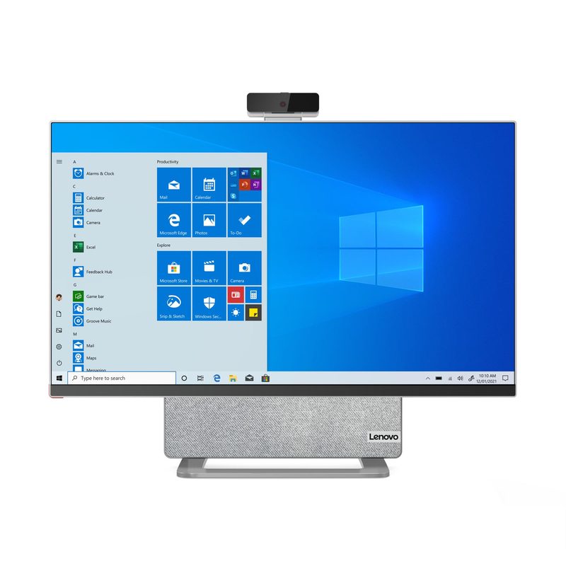 Lenovo Yoga AIO 7 27ACH6 68.6 cm (27") 3840 x 2160 pixels All-in-One PC 32 GB DDR4-SDRAM 1 TB SSD AMD Radeon RX 6600M Windows 10 Home Wi-Fi 6 (802.11ax) Grey