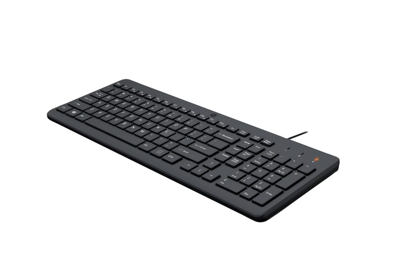 HP 150 WD KBD FR keyboard Universal USB Black