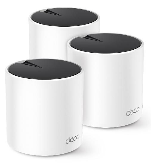 TP-Link Deco X25(3-pack) Dual-band (2.4 GHz / 5 GHz) Wi-Fi 6 (802.11ax) White 2 Internal
