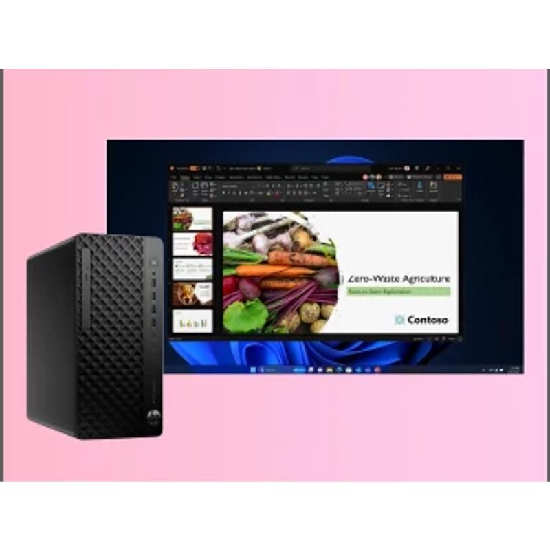 HP EliteDesk 8 Tower G1i AI Wolf Pro Security Edition Intel Core Ultra 5 235 16 GB DDR5-SDRAM 512 GB SSD Windows 11 Pro PC AI PC Black