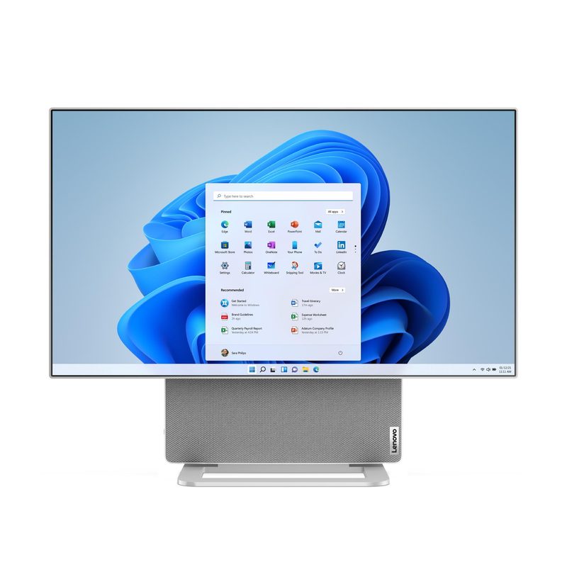 Lenovo Yoga AIO 7 27ARH7 68.6 cm (27") 3840 x 2160 pixels All-in-One PC 16 GB LPDDR5-SDRAM 512 GB SSD Windows 11 Home Wi-Fi 6 (802.11ax) Grey
