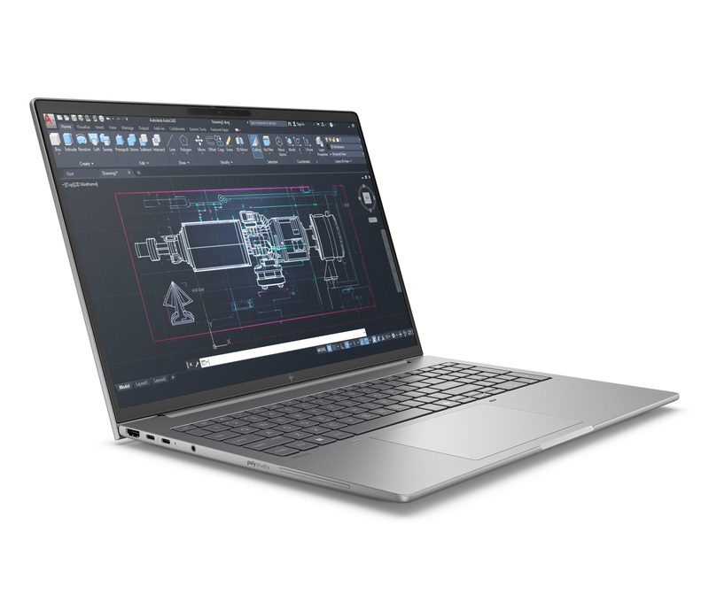 HP ZBook 8 G1i Wolf Pro Security Edition- Data Science Intel Core Ultra 7 255H Mobile workstation 40.6 cm (16") Touchscreen 2.5K 32 GB DDR5-SDRAM 1 TB SSD NVIDIA RTX 500 Ada Wi-Fi 7 (802.11be) Windows 11 Pro AI Workstation, AI PC Silver