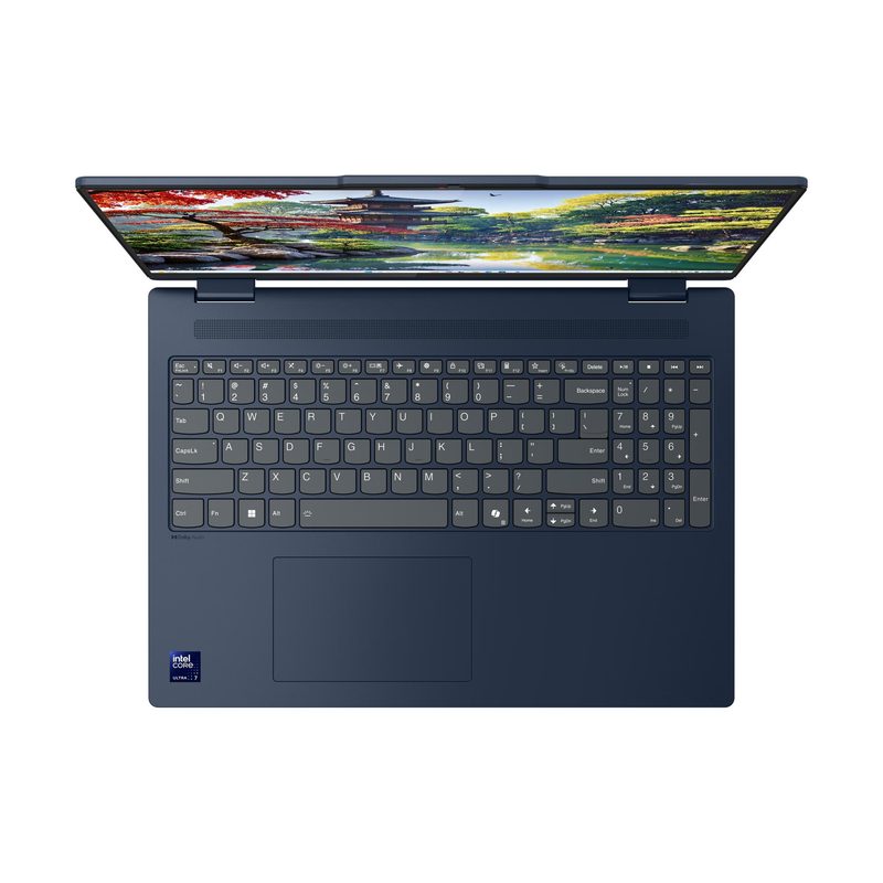 Lenovo IdeaPad 5 2-in-1 16IAL10 Intel Core Ultra 7 255U Hybrid (2-in-1) 40.6 cm (16") Touchscreen WUXGA 32 GB LPDDR5x-SDRAM 1 TB SSD Wi-Fi 6 (802.11ax) Windows 11 Home Blue English