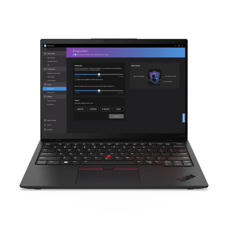 Lenovo ThinkPad X1 Nano Gen 3 Intel® Core™ i7 i7-1370P Laptop 33 cm (13") 16 GB LPDDR5x-SDRAM 512 GB SSD Wi-Fi 6E (802.11ax) Windows 11 Pro Black Portuguese