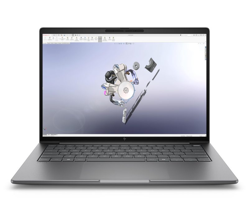 HP ZBook 8 G1i Intel Core Ultra 7 265H Mobile workstation 35.6 cm (14") WUXGA 32 GB DDR5-SDRAM 512 GB SSD NVIDIA RTX 500 Ada Wi-Fi 7 (802.11be) Windows 11 Pro AI PC Silver