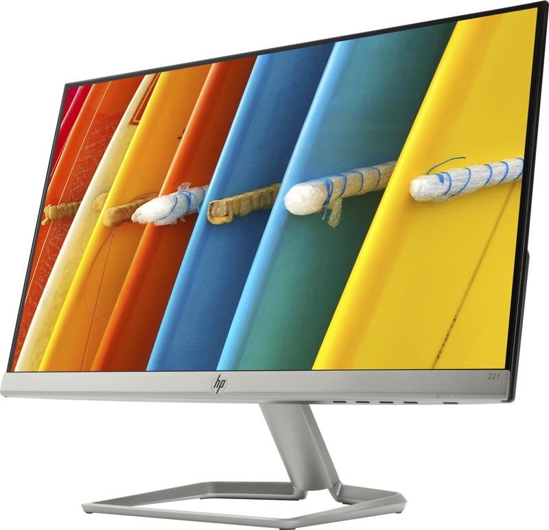 HP 22f computer monitor 54.6 cm (21.5") 1920 x 1080 pixels Full HD LED Silver